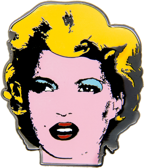Banksy Kate Moss Pin , Collectors Item - Banksy Kate Moss Original (600x600), Png Download