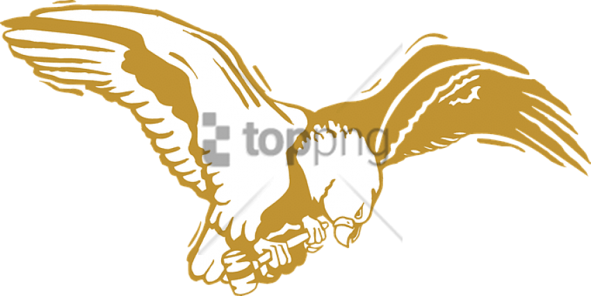 Free Png Golden Eagle Png Image With Transparent Background - Golden Eagle Clip Art (850x426), Png Download