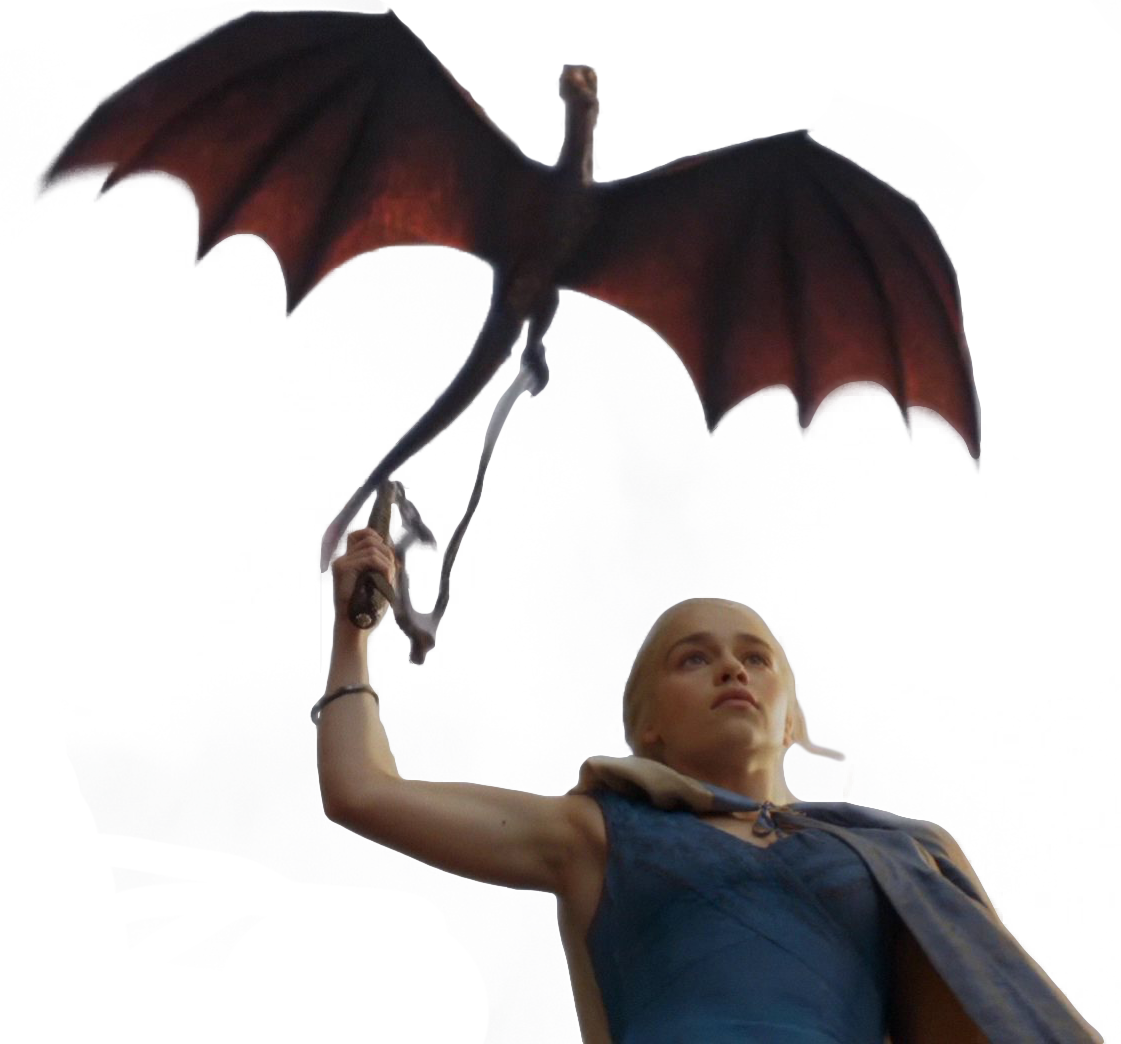 Transparent Daenerys Targaryen - Game Of Thrones Dragon Cutout (1121x1044), Png Download