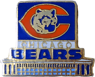 Vintage Chicago Bears Pin, Vintage Pin, Peabe, Peabe - Label (800x800), Png Download