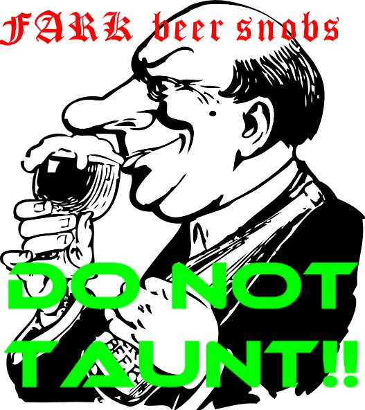 Photo Beer-snob - Poster (527x592), Png Download