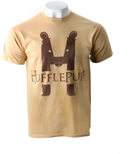 T Shirt The House Of Hufflepuff (531x600), Png Download