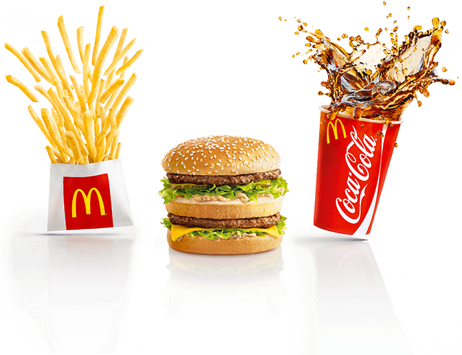 673 X 518 Mcdonalds - Coca Cola (673x518), Png Download