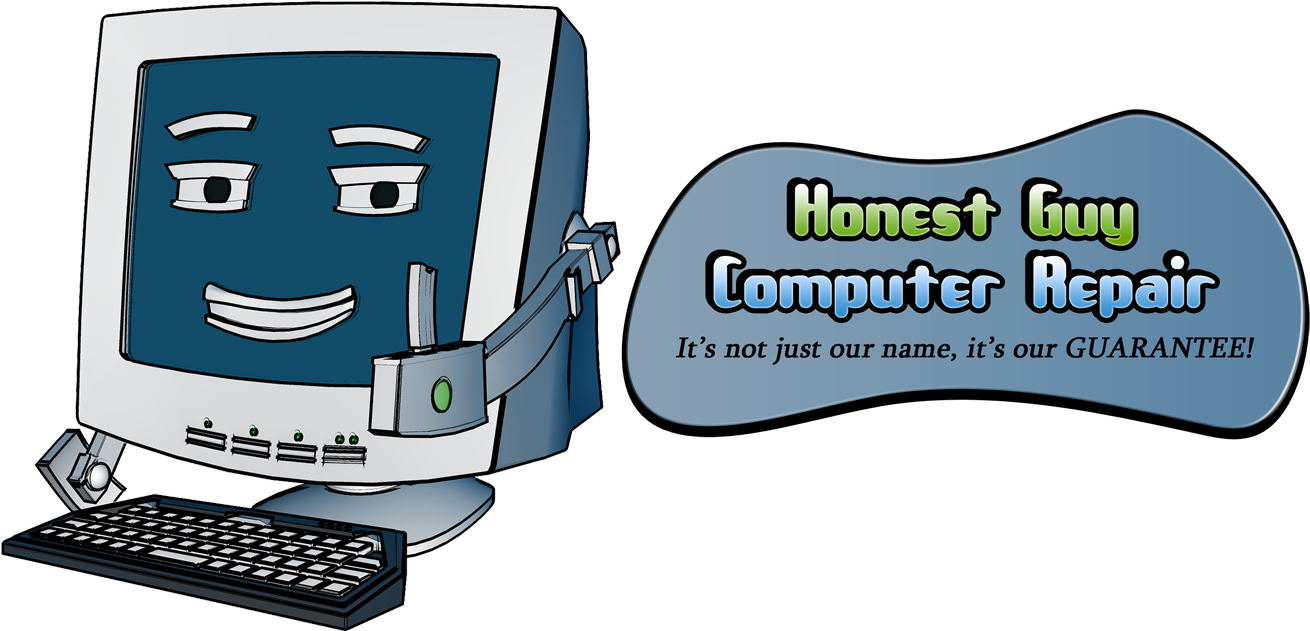 At Honest Guy Computer Repair, Honest Isn't Just Our (1351x660), Png Download