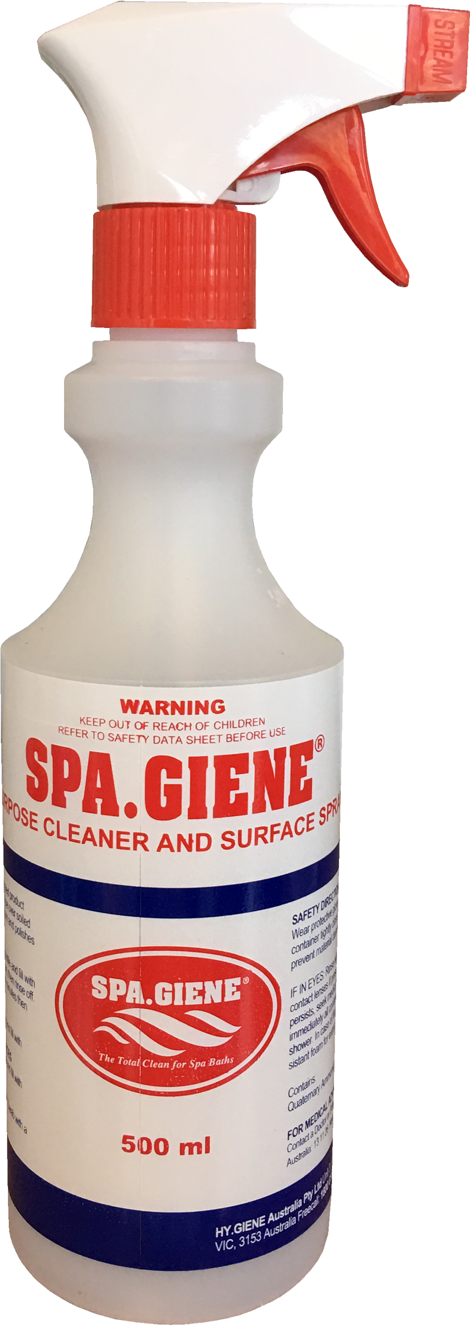 Giene 500ml Spray Bottle - Liquid Hand Soap (2984x3187), Png Download