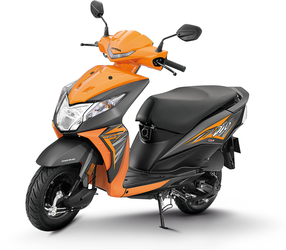 Dio - Honda Dio Dlx Colours (1000x877), Png Download