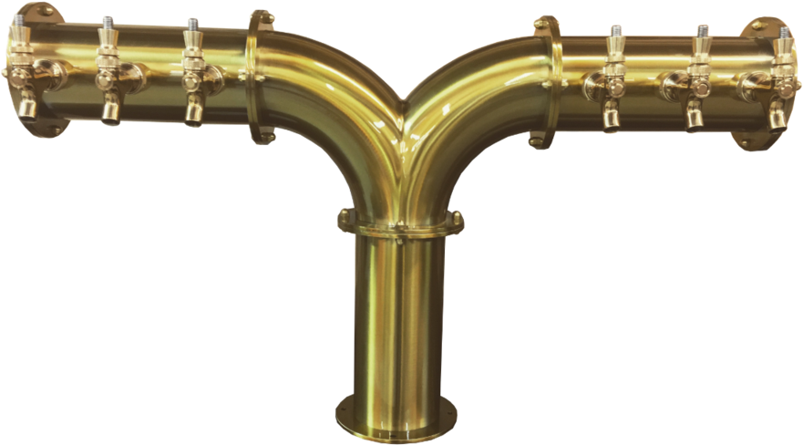 Draft Beer Towers - Bronze (1024x640), Png Download