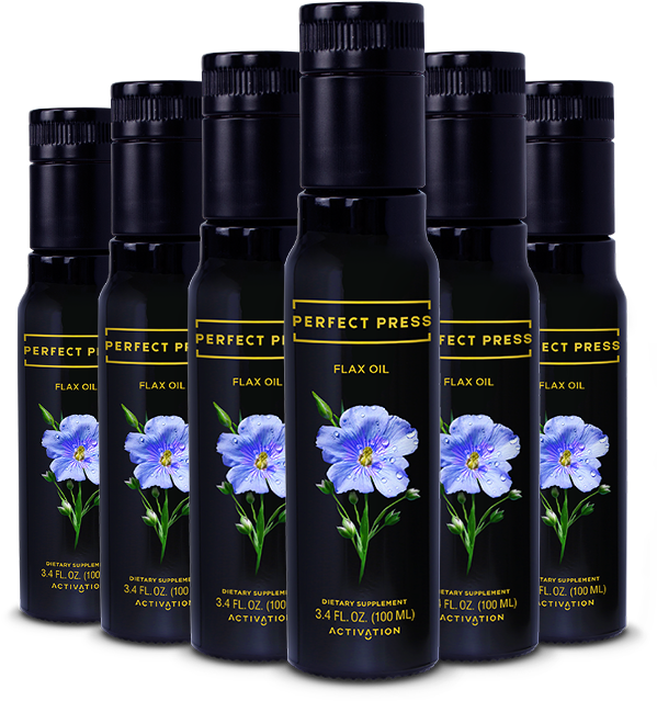 Perfect Press Flax Seed Oil 250ml 1 - Gentiana (800x813), Png Download
