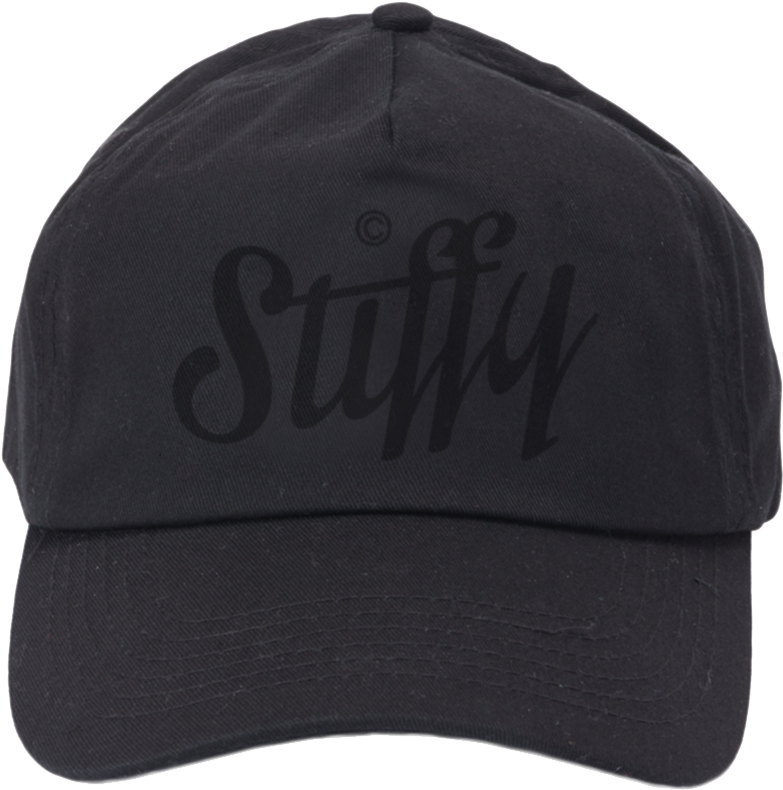 Black Cap - My Brand Icons Pet Zwart (1417x1417), Png Download