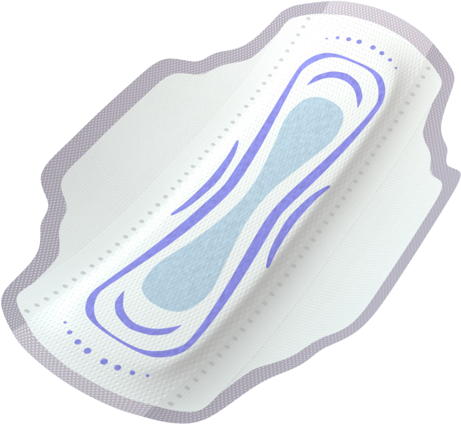 Sanitary Napkin Airlaid - Sock (1024x1024), Png Download