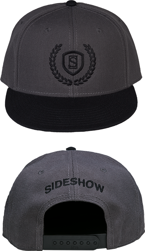 Sideshow Collectibles Sideshow Gray Snapback Cap Apparel - Baseball Cap (480x827), Png Download