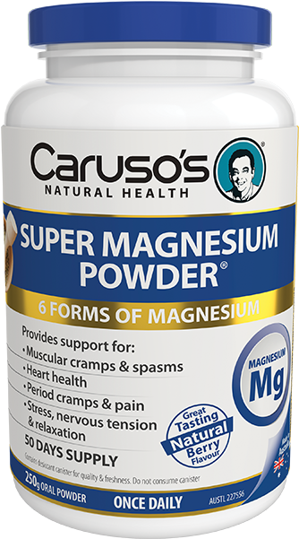 Caruso's Super Magnesium Powder 250g (600x600), Png Download
