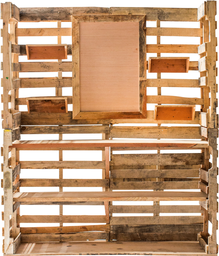 Pallet Back Bar (1000x1000), Png Download