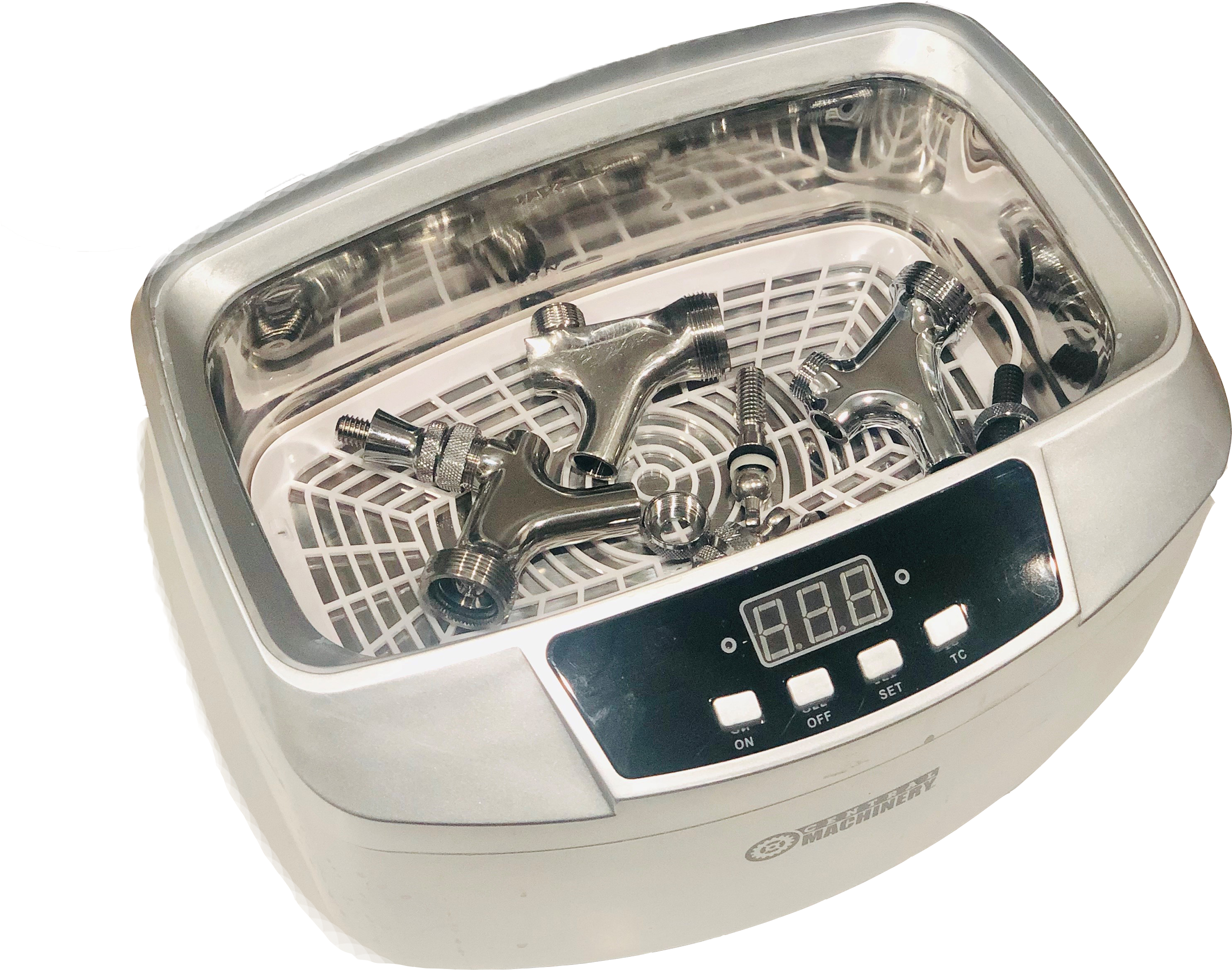 Ultra-sonic Faucet Cleaner - Titanium Ring (2550x3300), Png Download