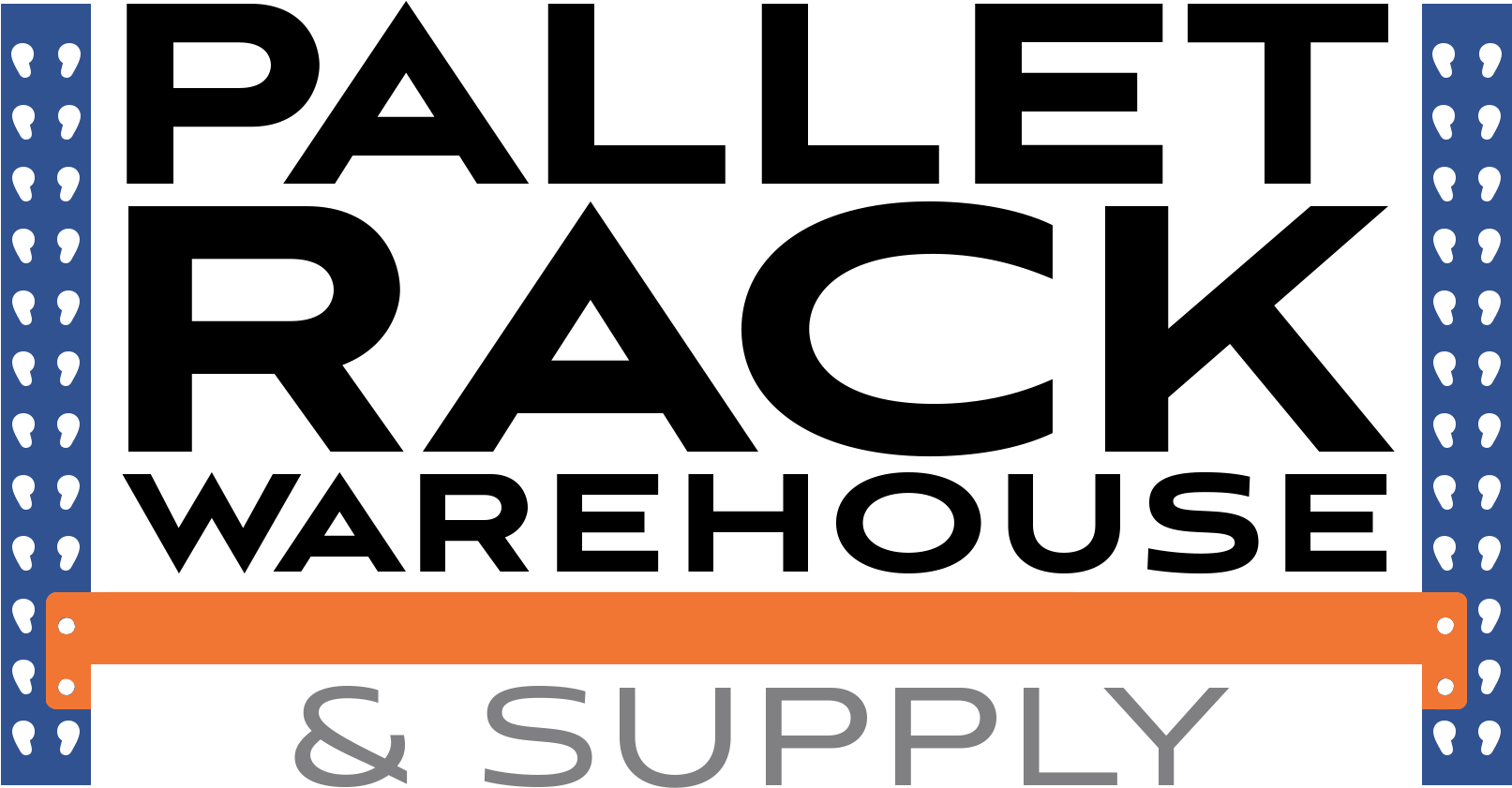 Pallet Rack Warehouse And Supply - Pallet Racks Logo (1800x994), Png Download