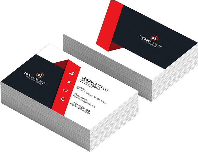 Visiting Cards - Visiting Card Png (768x535), Png Download