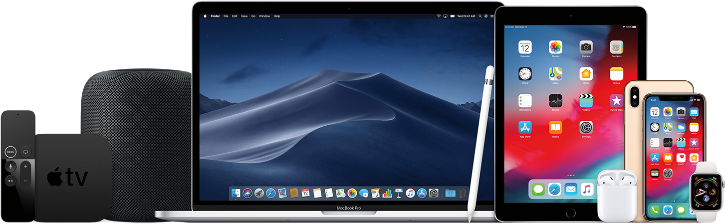 A Taste Of What's To Come - Apple Product Family (1600x563), Png Download