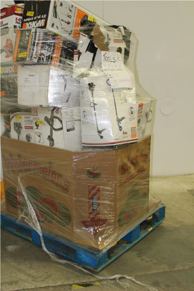 Pallet 23 Pcs Leaf Blowers & Vaccums Customer Returns - Hamper (1000x1000), Png Download