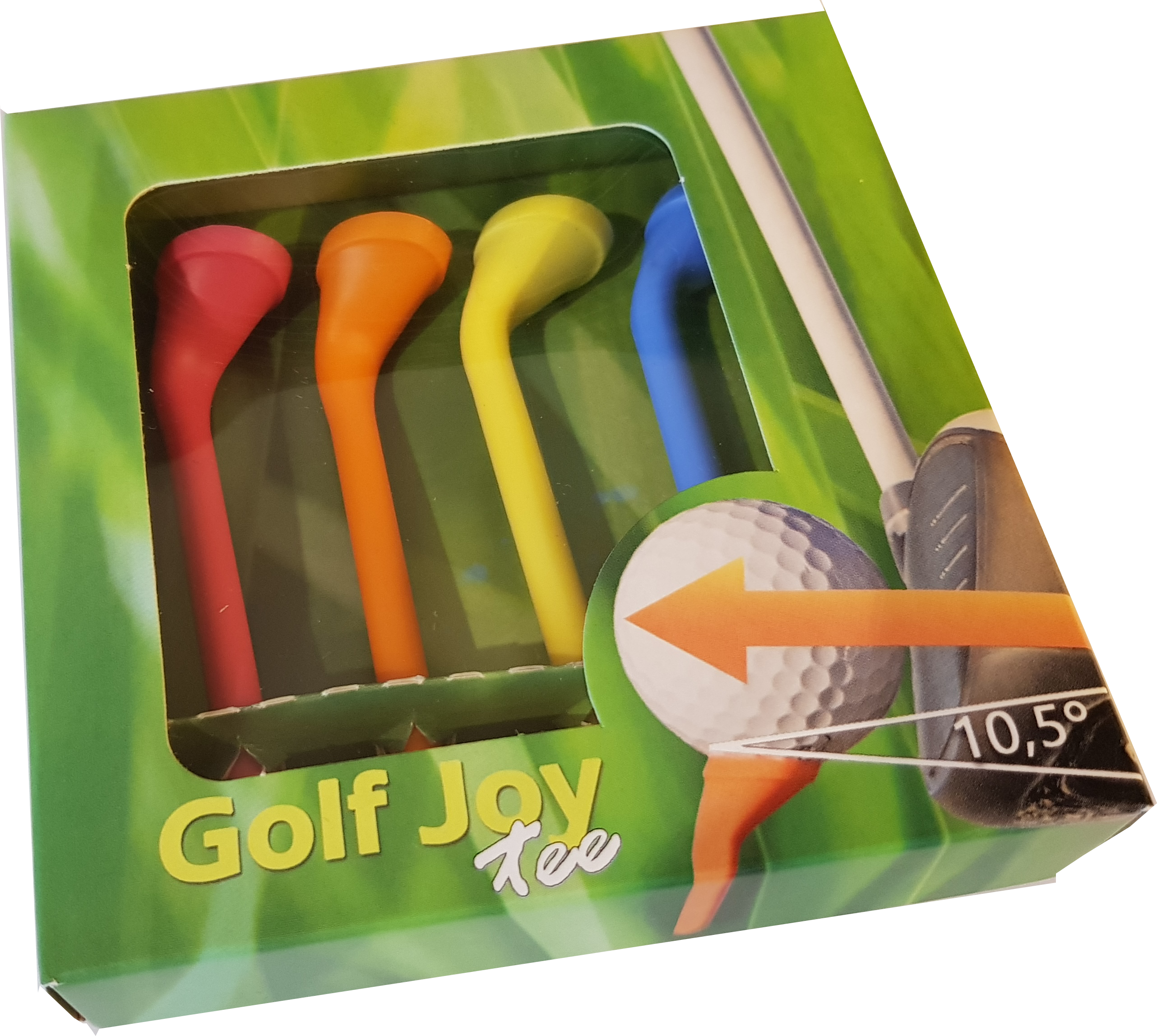Golf Joy Tee - Orange (2564x2296), Png Download