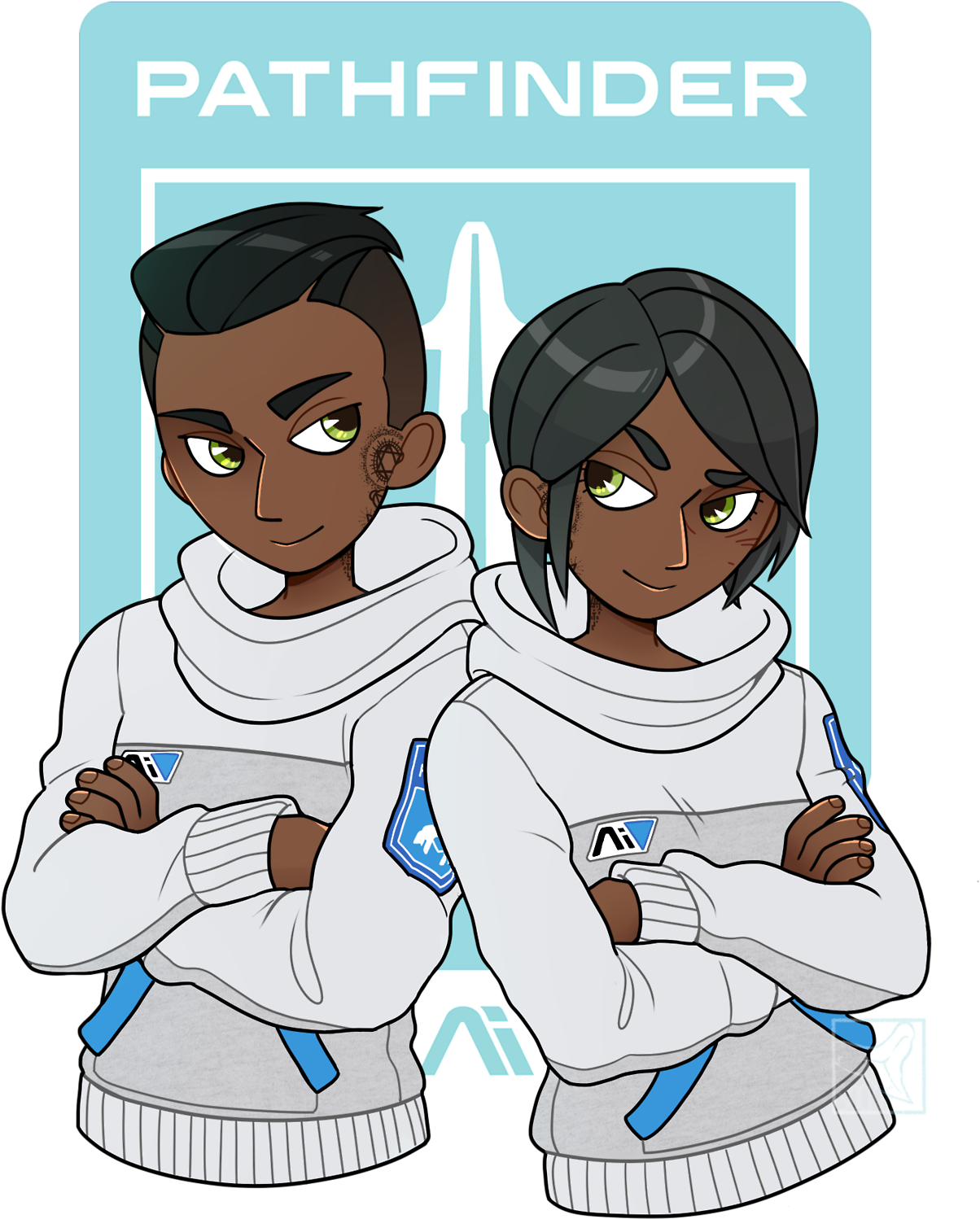 Pathfinder Ryder Welp Now That I've Officially Forgotten - Cartoon (1280x1792), Png Download