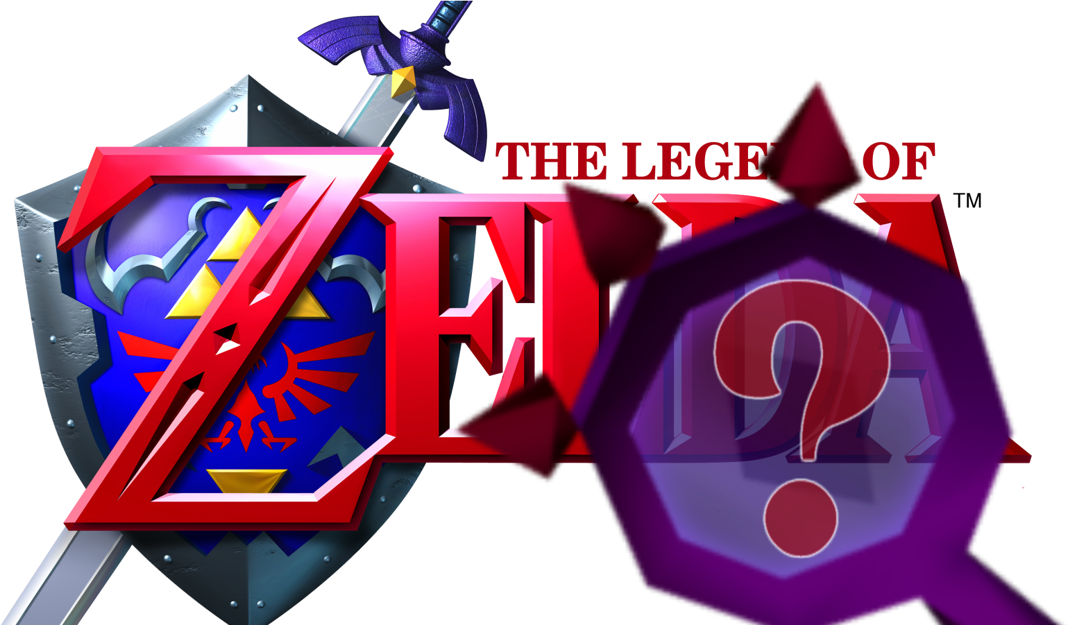 Legend Of Zelda Logo Png (1600x900), Png Download