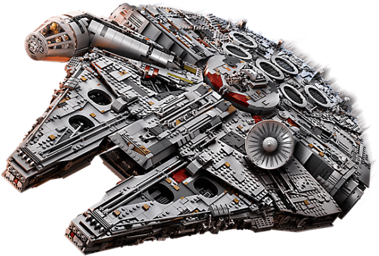 Transparent Millennium Falcon Png (555x555), Png Download