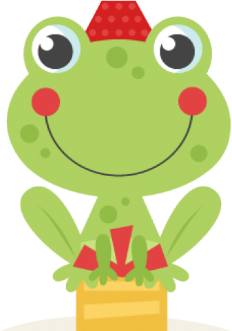 Green Frog Clipart Svg - Birthday Frog Clipart (640x480), Png Download