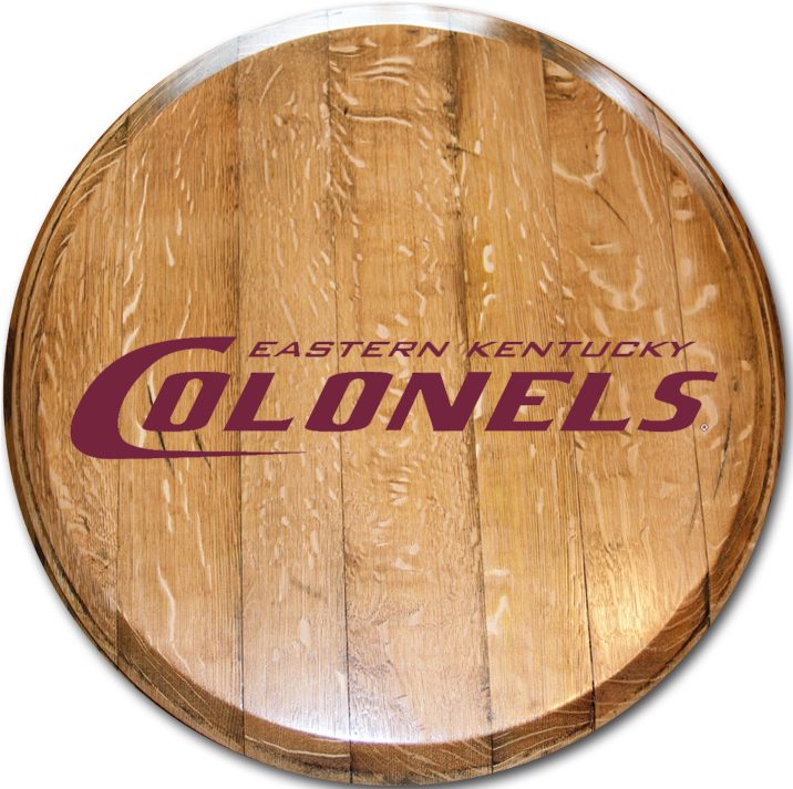 Eastern Kentucky University Barrel Head - Eastern Kentucky Colonels Logo (720x720), Png Download