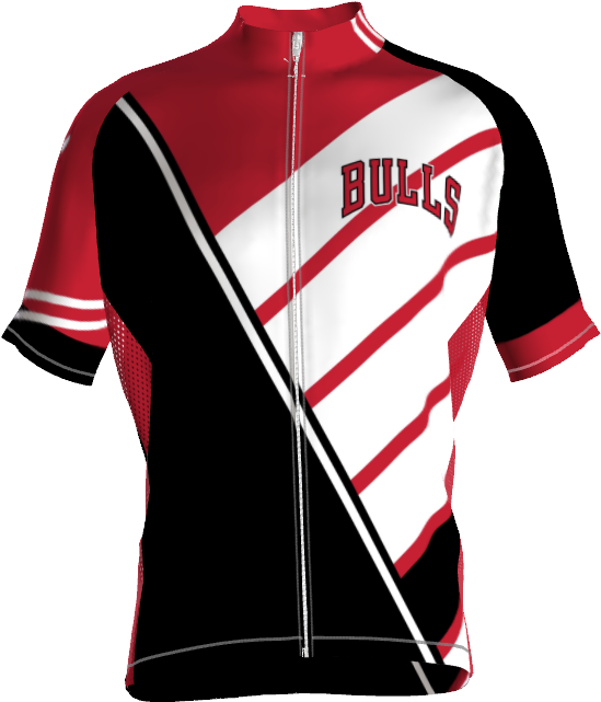 Chicago Bulls Aero Cycling Jersey - Chicago Bulls Jersey (623x715), Png Download