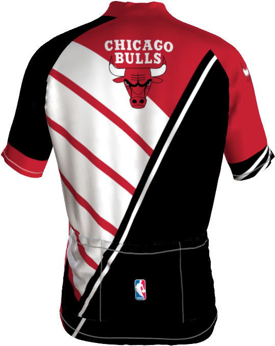 Chicago Bulls Aero Cycling Jersey - Chicago Bulls (610x751), Png Download