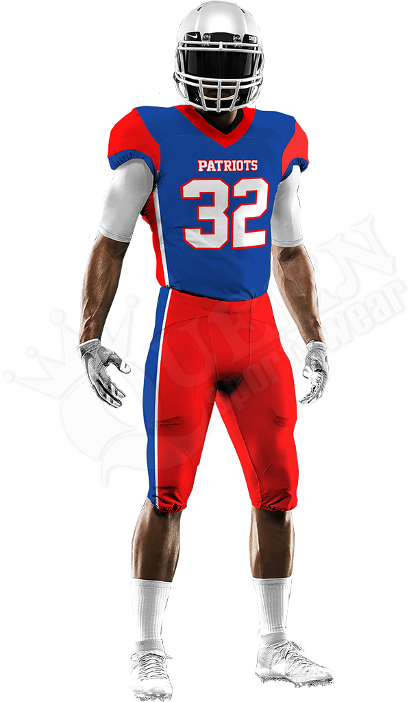 Football Tackle Twill Uniforms - All Star Football Uniforms (690x1035), Png Download