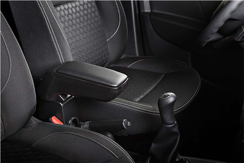 Front Center Armrest Black - Dacia Sandero Armrest (800x800), Png Download
