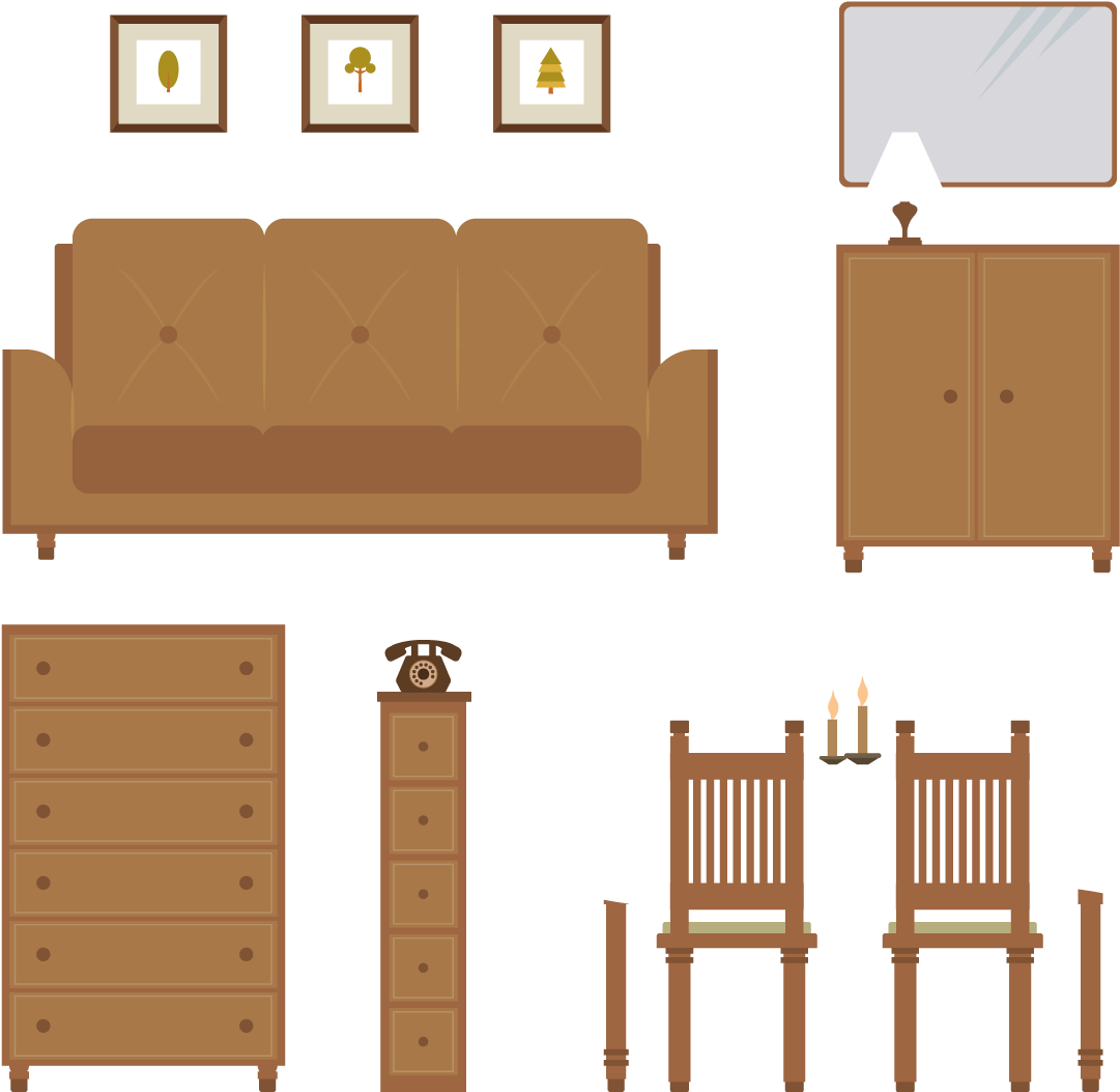 Download Hd Living Room Clipart Wood Furniture Plywood Transparent Png Image Nicepng Com
