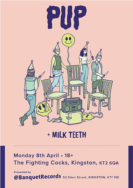 Pup / Milk Teeth - Pup Free At Last (598x598), Png Download