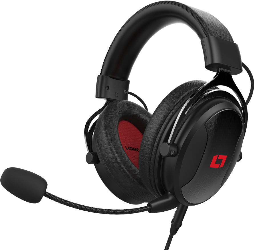 Lioncast Lx55 Gaming Headset - Sennheiser Game One (1500x900), Png Download