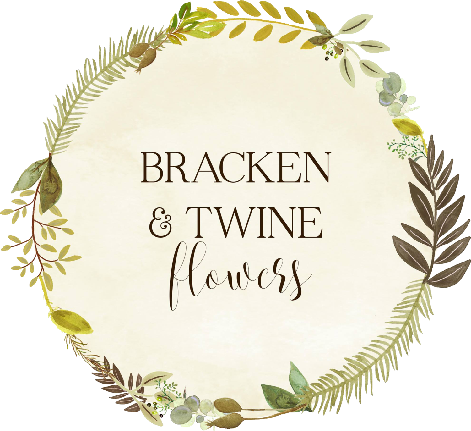 Bracken Floristry Norfolk Wedding Florist - Fern (1500x1371), Png Download