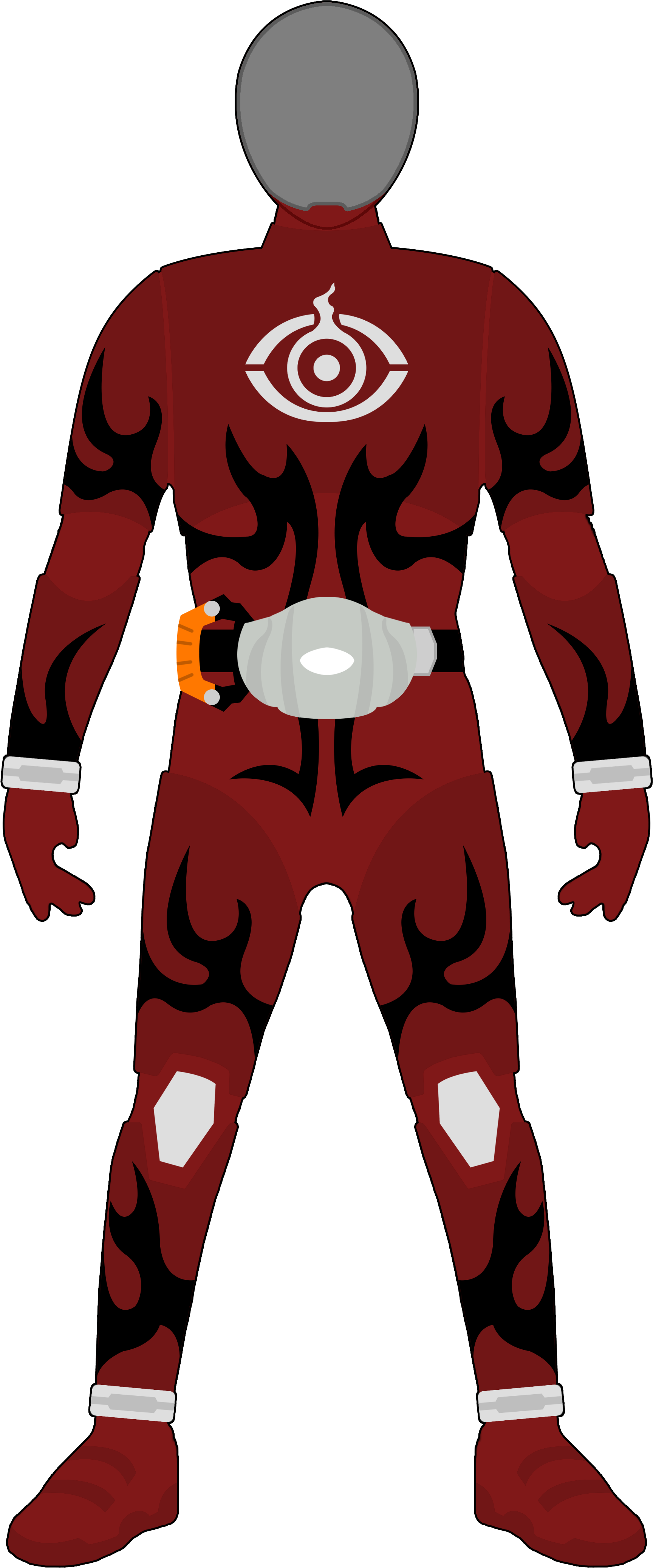 Ghost Rider Clipart Transparent - Boost Kamen Rider Ghost (2543x4922), Png Download