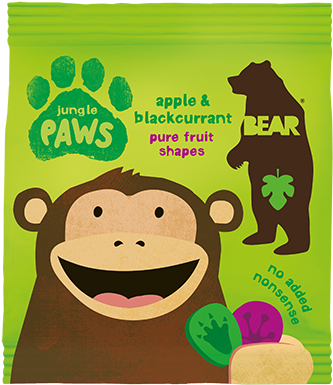Bear Paws Fruit Snacks (500x666), Png Download