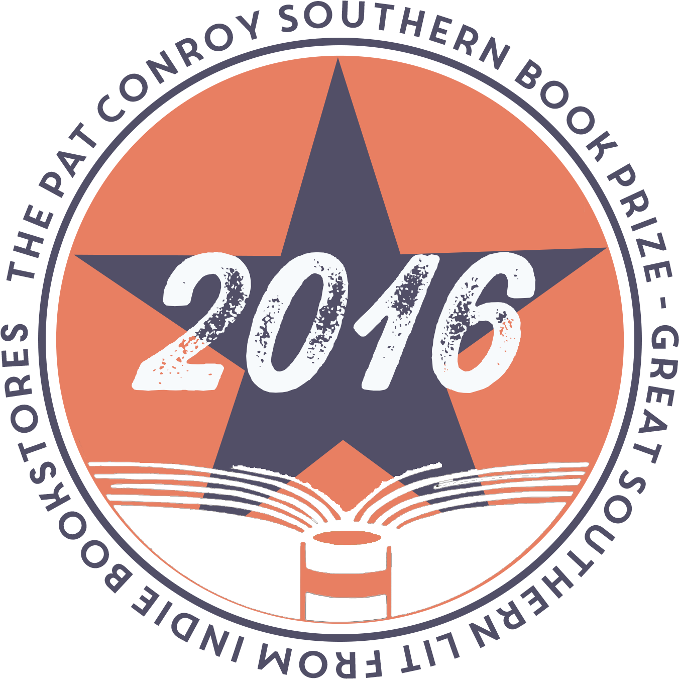 Pat Conroy Southern Book Winners - Emblem (1500x1500), Png Download