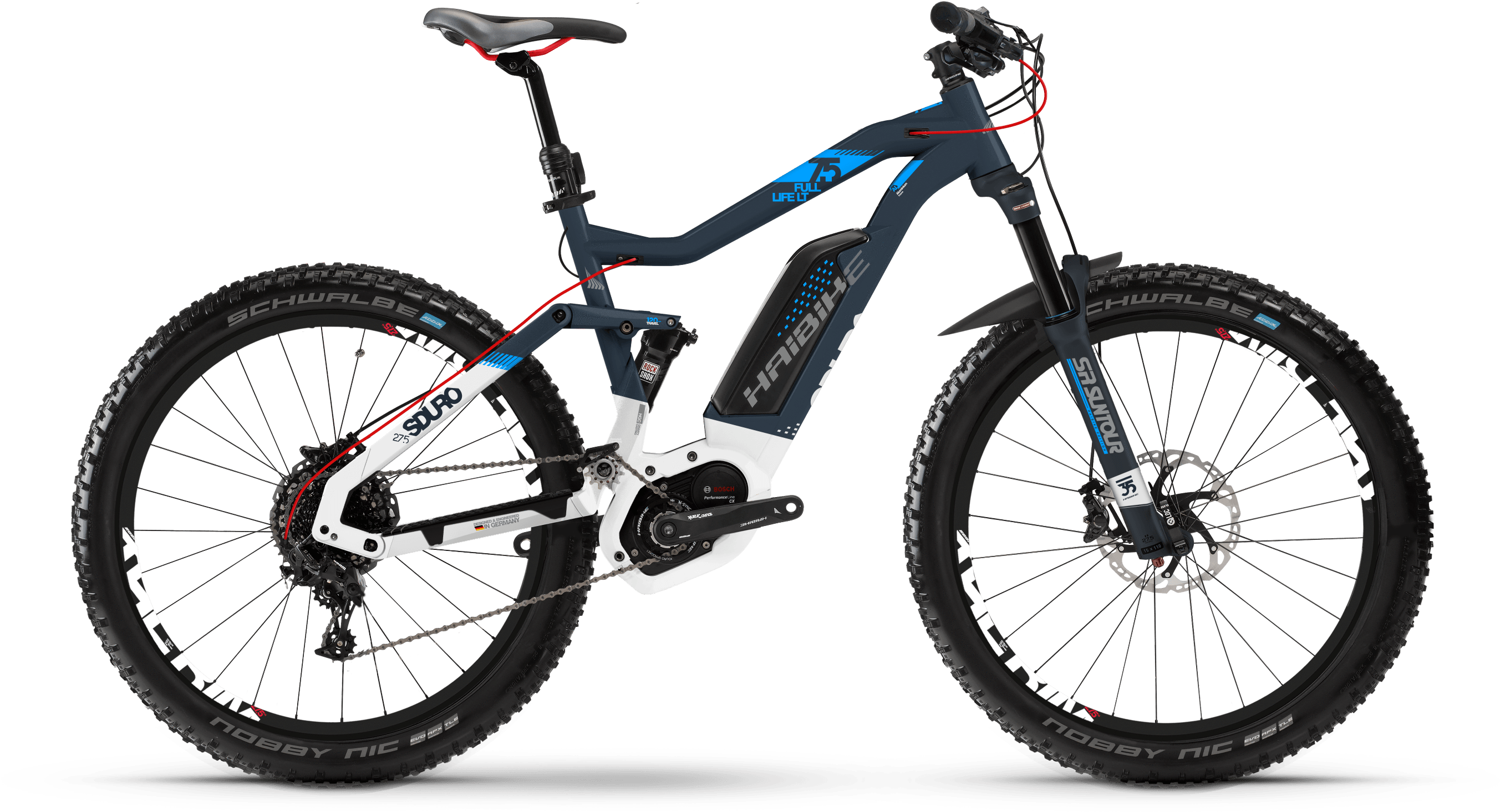 Best Deals On 2018 Haibike Sduro Fulllife Lt - Haibike Sduro Fullseven Lt 7.5 (3000x2000), Png Download