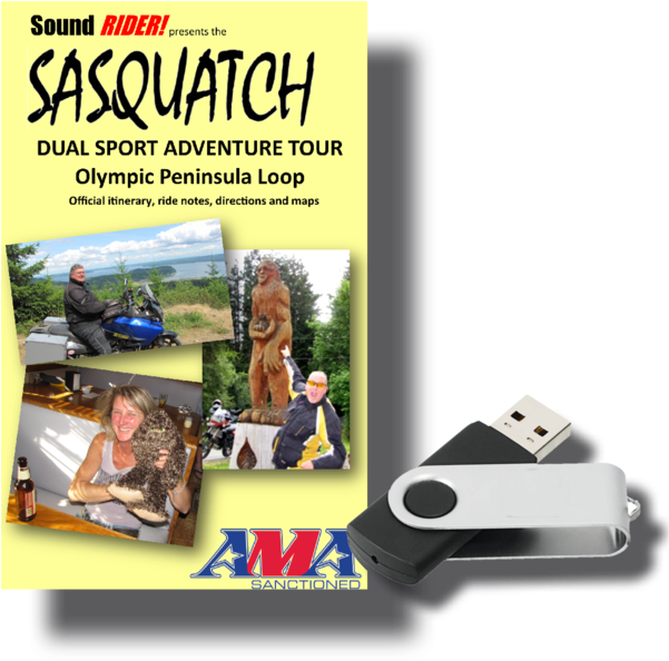 Sasquatch Dual Sport Adventure Tour - Flyer (600x600), Png Download