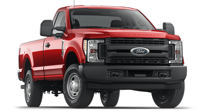 2018 Ford F 250 Hero Image Race Red - Ford Ranger Raptor Red (800x443), Png Download