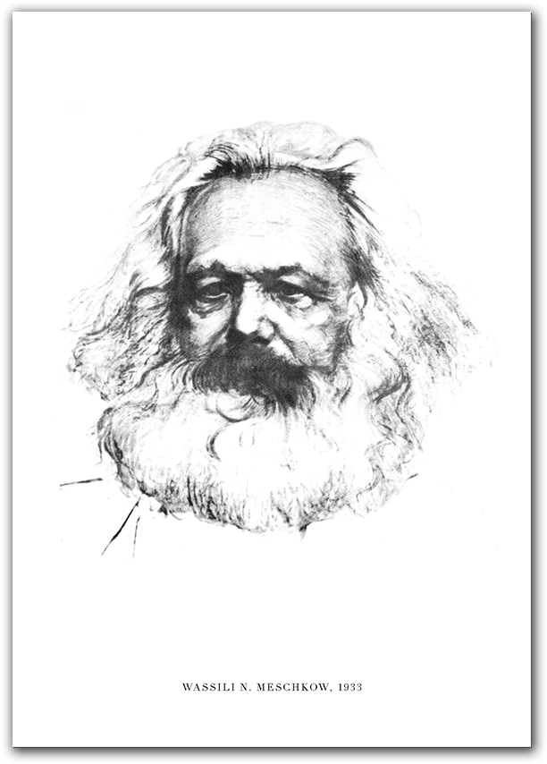 Karl Marx Almanache - Sketch (1110x1010), Png Download