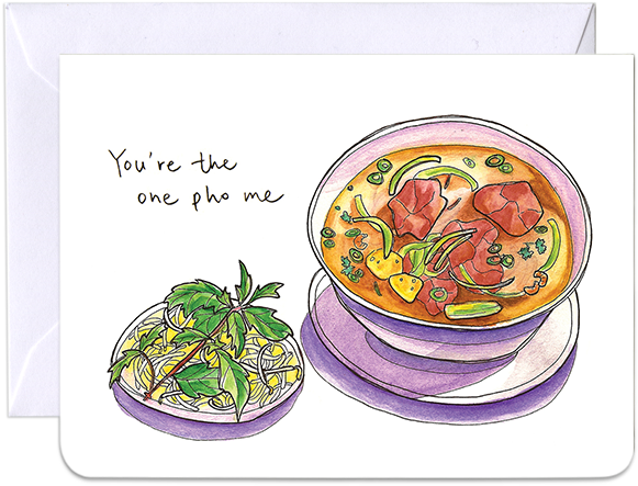 You're The One Pho Me - Pho Cards (800x541), Png Download