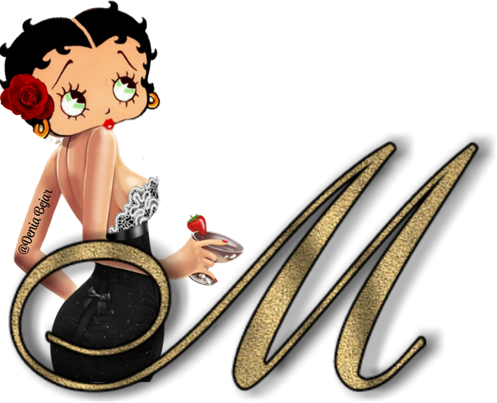 #letram #bettyboop@deniabejar #bettyboop #bydeniabejar - Betty Boop (1024x831), Png Download
