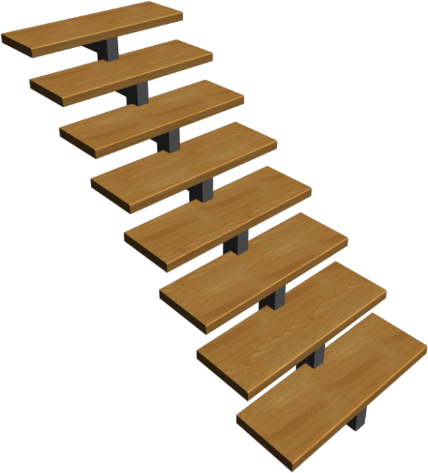 3d Staircase - Plywood (1000x1000), Png Download