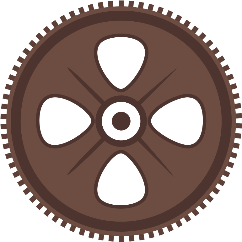 Cog Icon - Ring Gears (1024x1024), Png Download