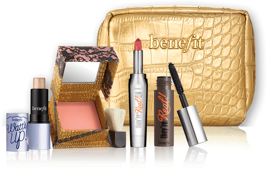 Makeup Kit Products Png Transparent Makeup Kit Products - Date Night With Mr Right Benefit (1220x1380), Png Download