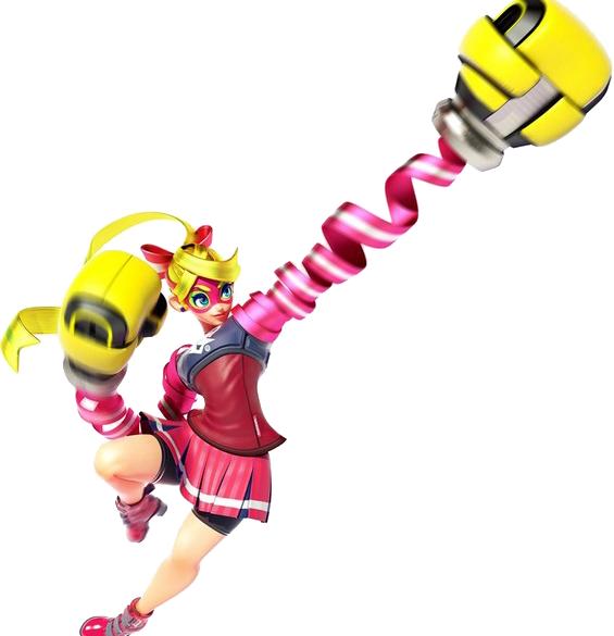 Arms Ribbon Girl - Ribbon Girl Png (565x585), Png Download