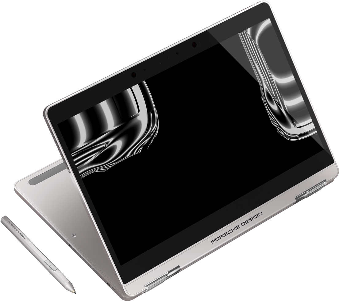 Porsche Design Book One - Porsche Design Book One 13.3 Convertible Touchscreen (1280x1280), Png Download